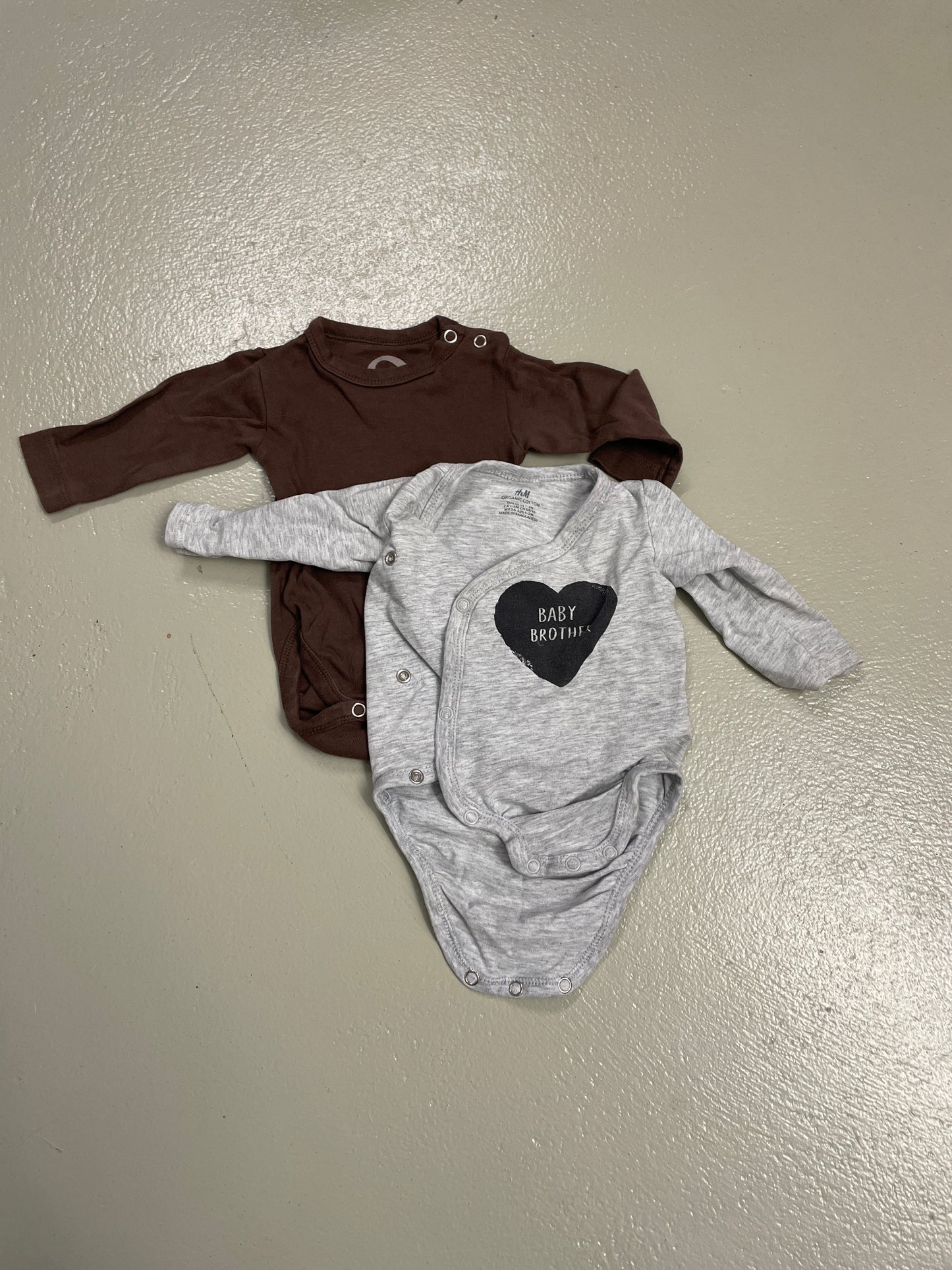 2er Bundle - Body/Wickelbody lang - Gr. 56