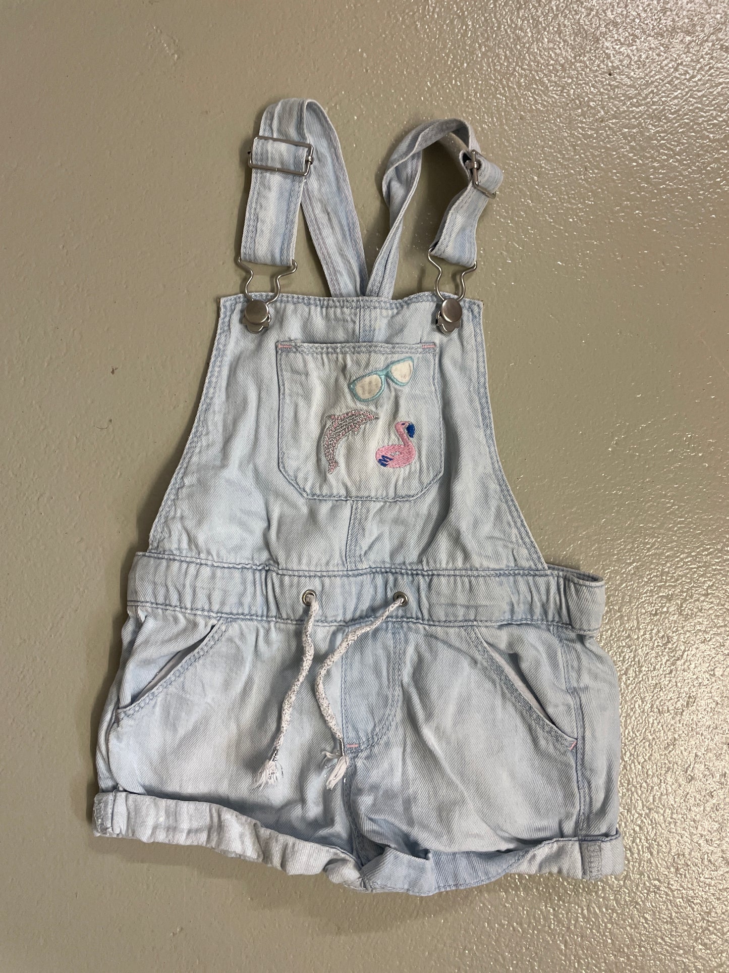 Latzhose kurz - Gr. 86