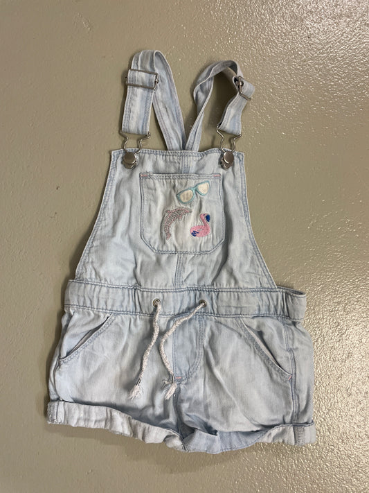 Latzhose kurz - Gr. 86