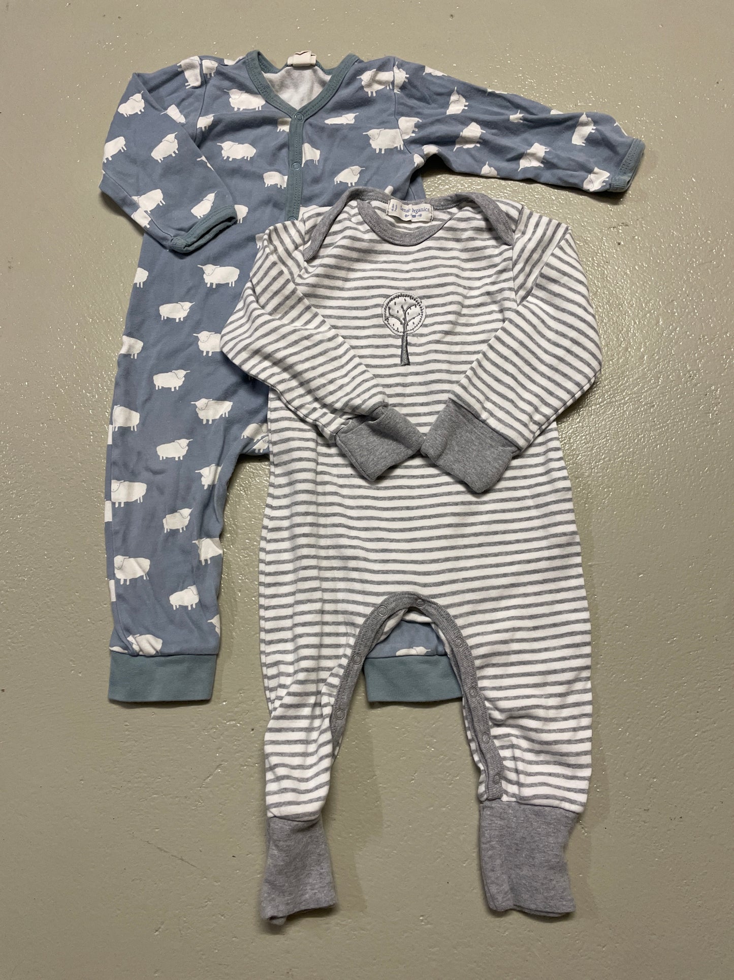 2er Bundle - Strampler lang - Gr. 74