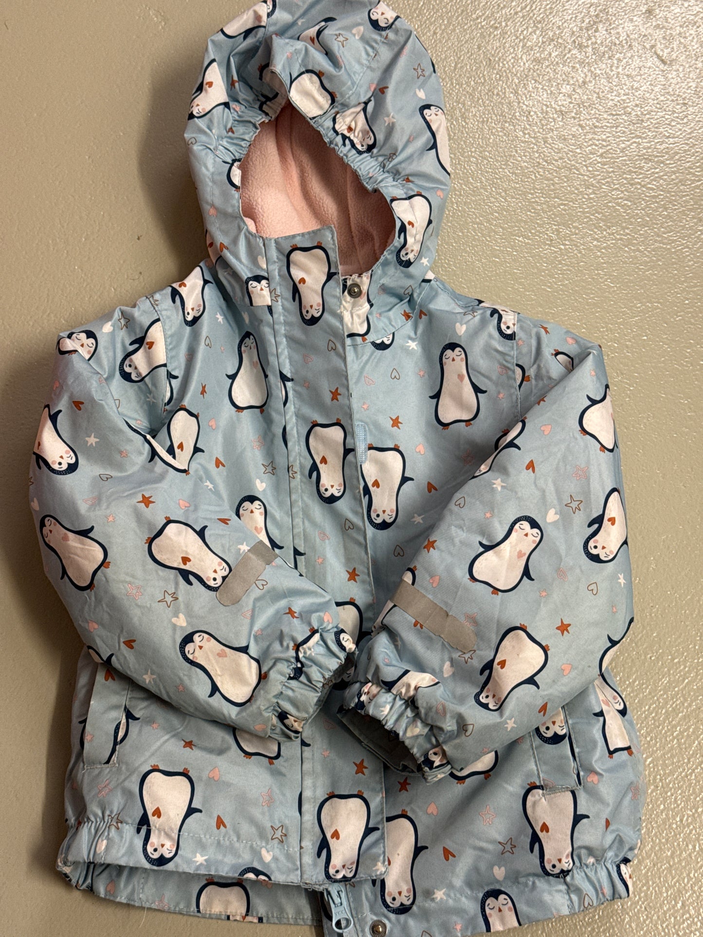 Regenjacke gefüttert - Gr. 98/104