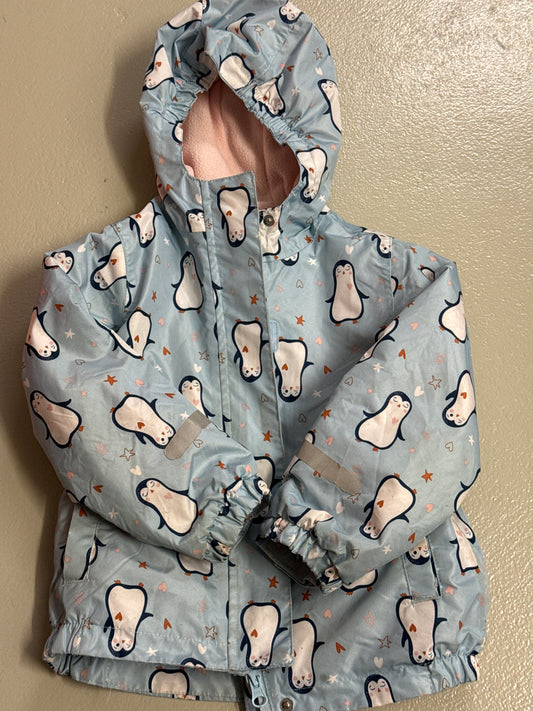 Regenjacke gefüttert - Gr. 98/104