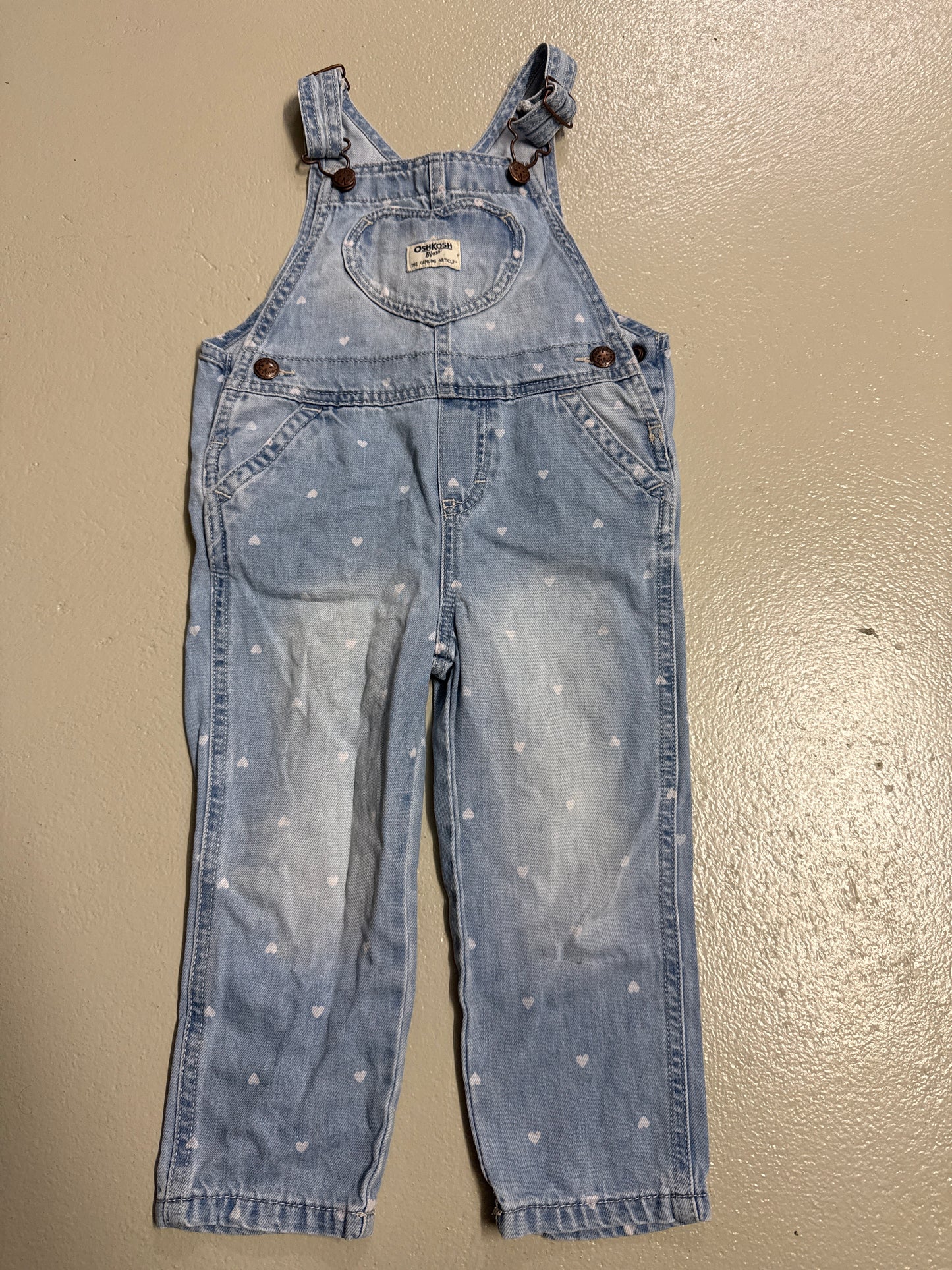 Latzhose Herzli - Gr. 92