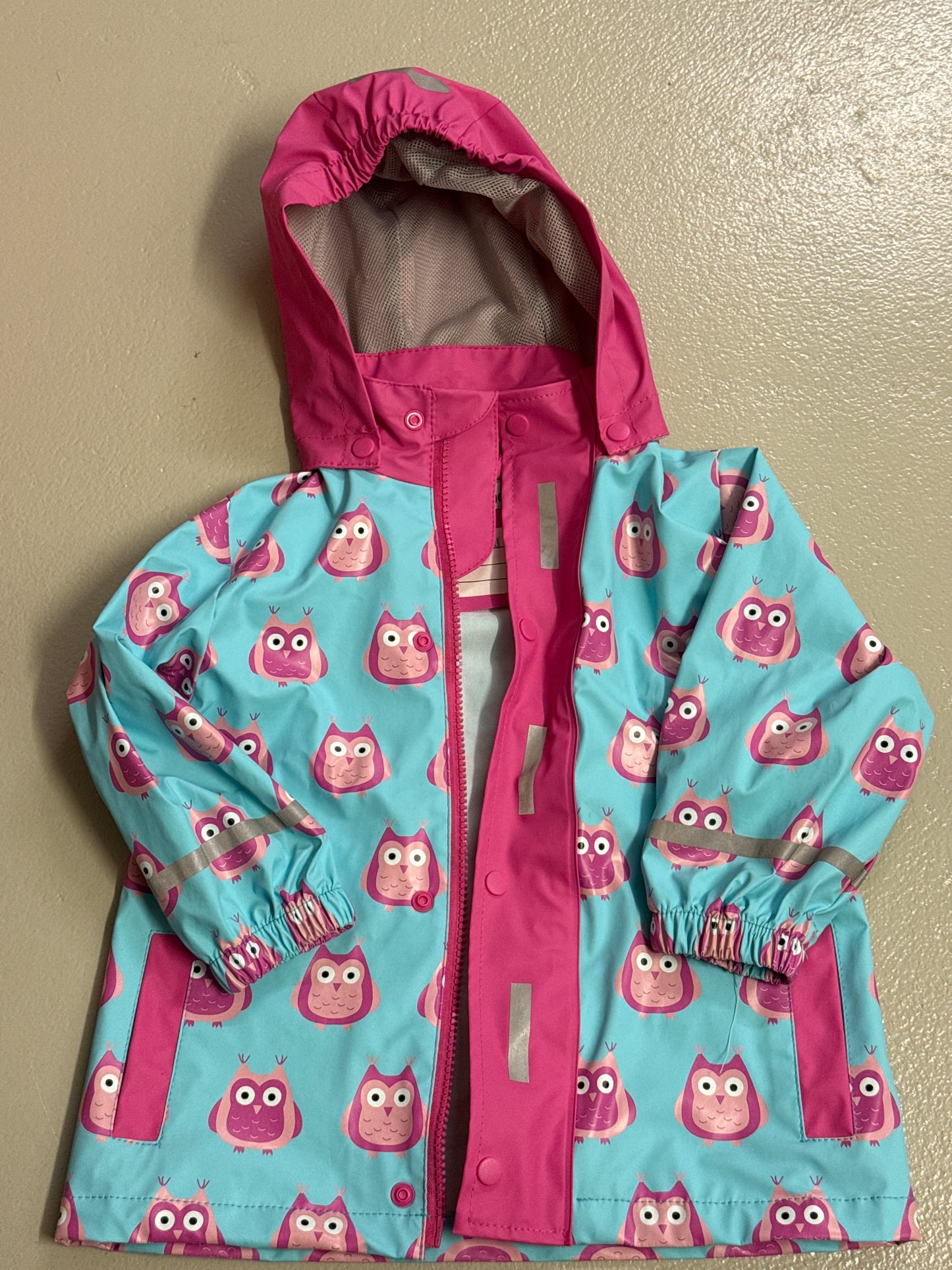 Regenjacke Eule - Gr. 86