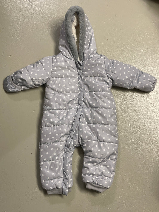 Winterstrampler lang gefüttert - Gr. 68