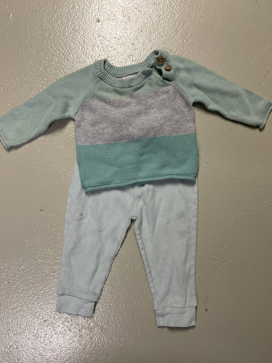 2er Set - Strickhose-& Pullover - Gr. 62/68