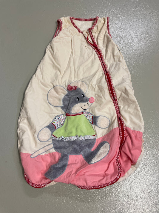 Schlafsack kurz Maus - Gr. 74