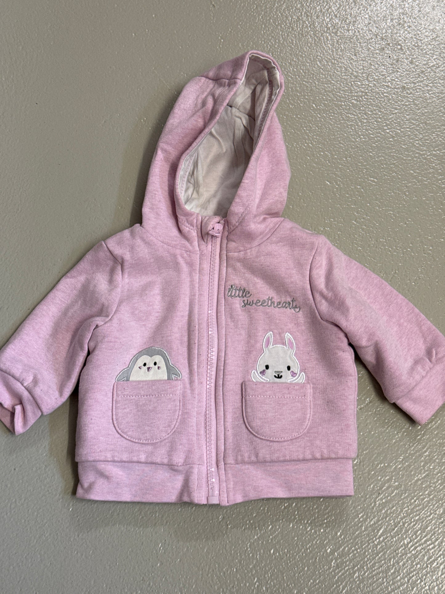 Jacke flauschig gefüttert - Gr. 56