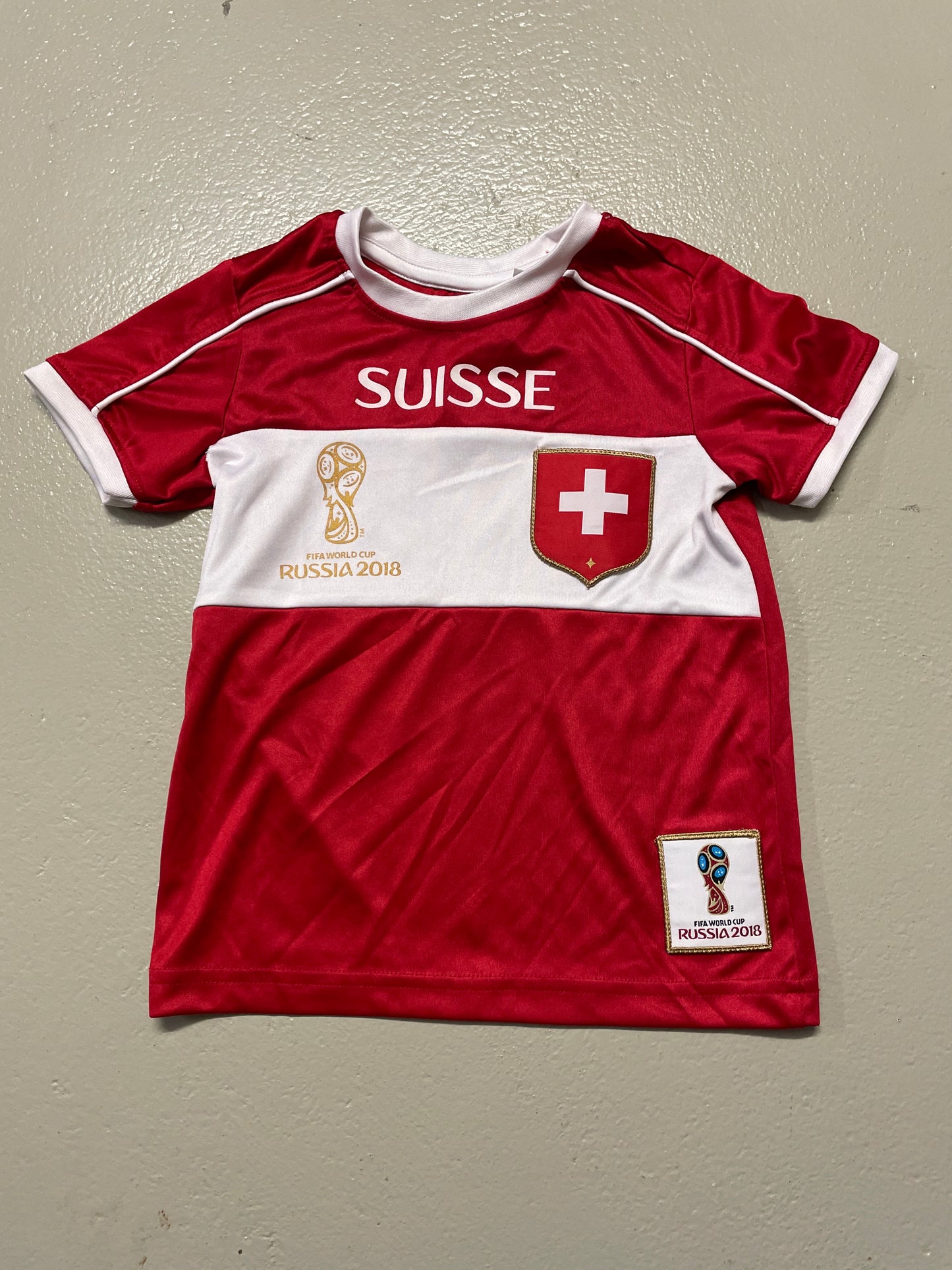 Fussballtrikot Schweiz - Gr. 98