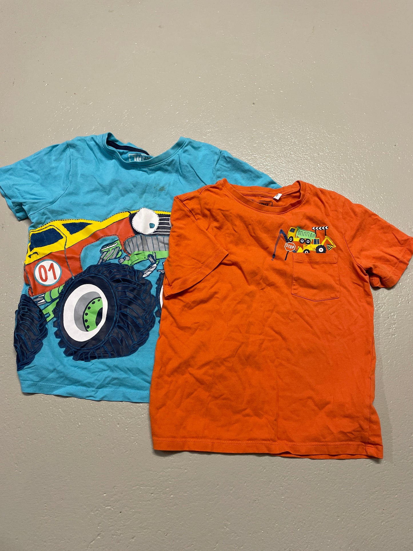 2er Bundle - T-Shirts Traktor - Gr. 122