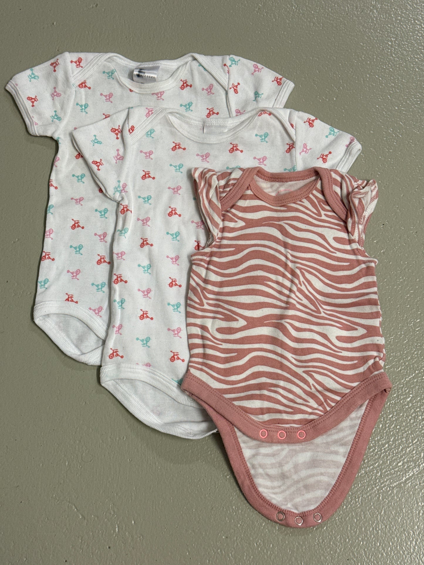 3er Bundle - Body kurz - Gr. 56