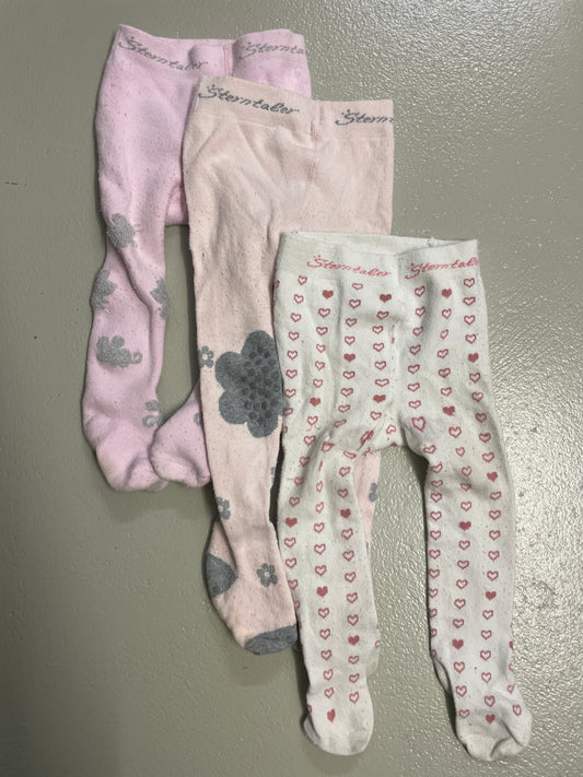 3er Bundle - Strumpfhosen - Gr. 80