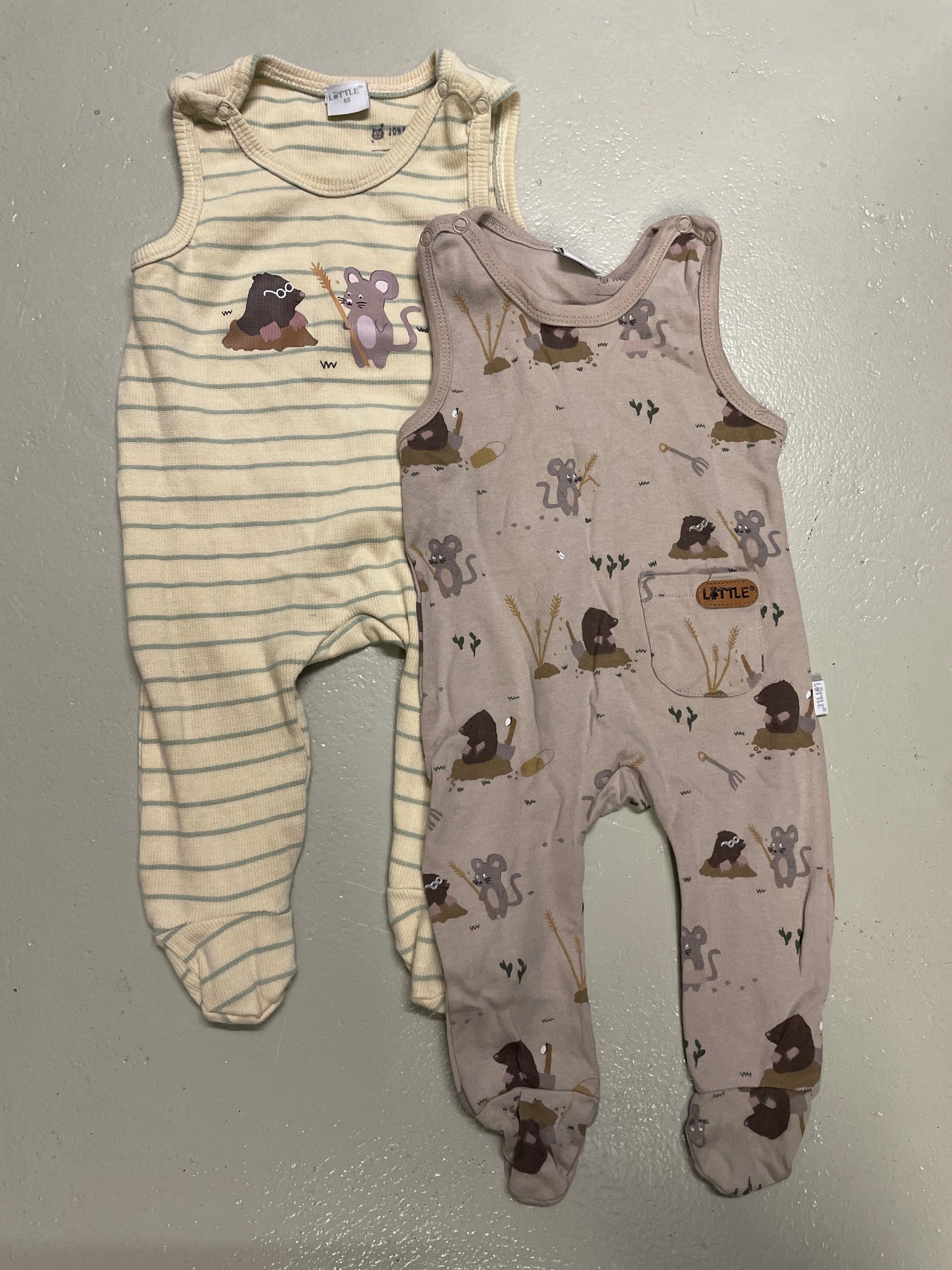 2er Bundle - Strampler kurz - Gr. 68