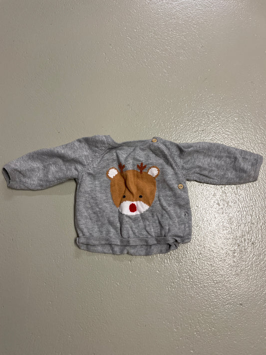 Pullover Bär - Gr. 56