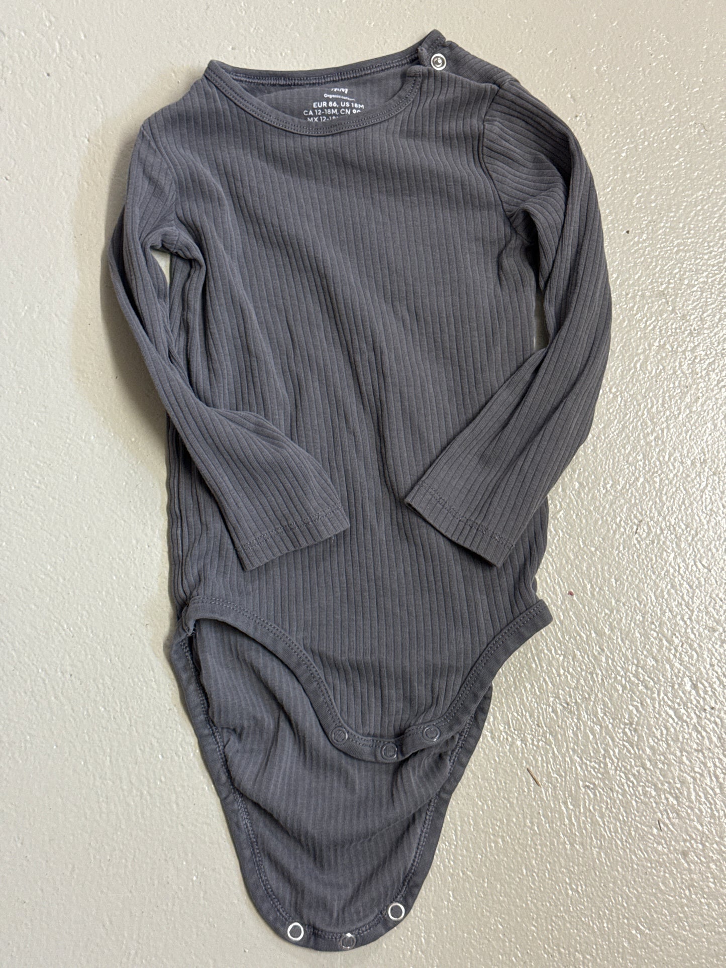 Body lang - grau - Gr. 86