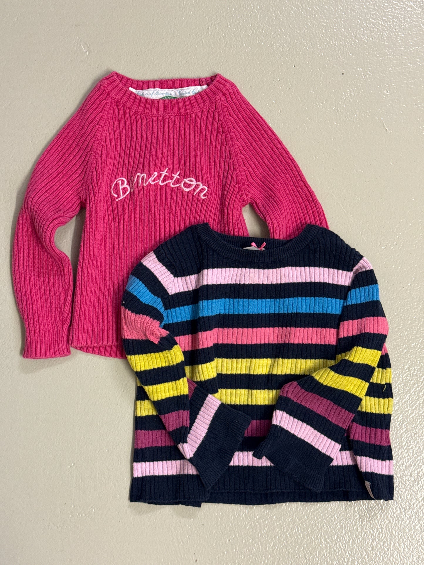 2er Bundle - 
Pullover Esprit/Benetton - Gr. 92/98