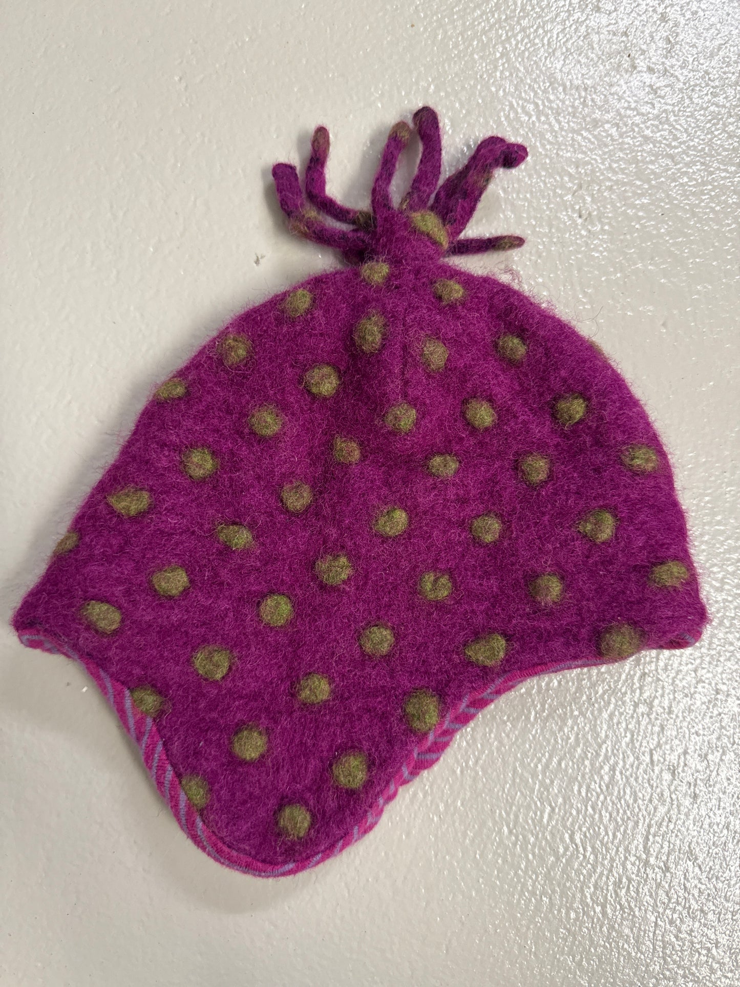 Wollmütze gefüttert