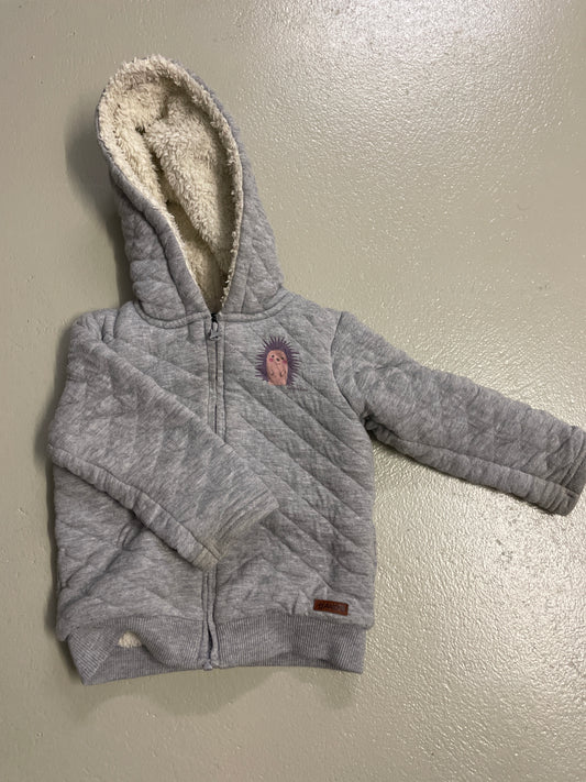 Übergangsjacke gefüttert- Gr. 80