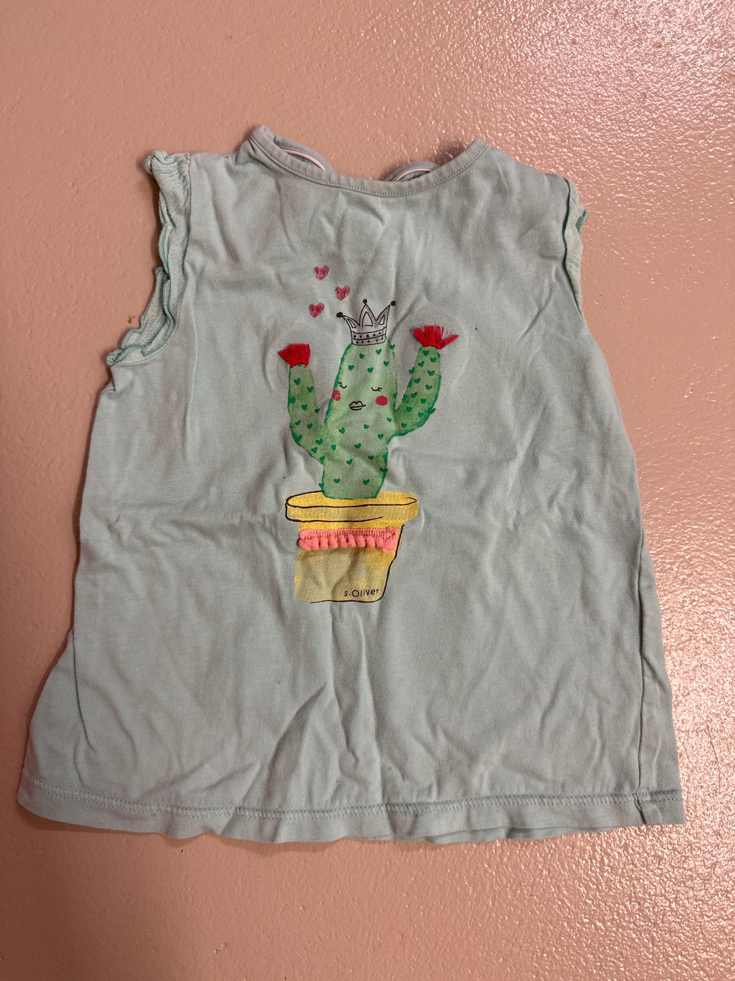 T-Shirt ärmellos - Gr. 92