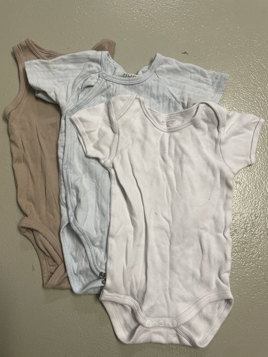 3er Bundle - Body kurz - Gr. 80