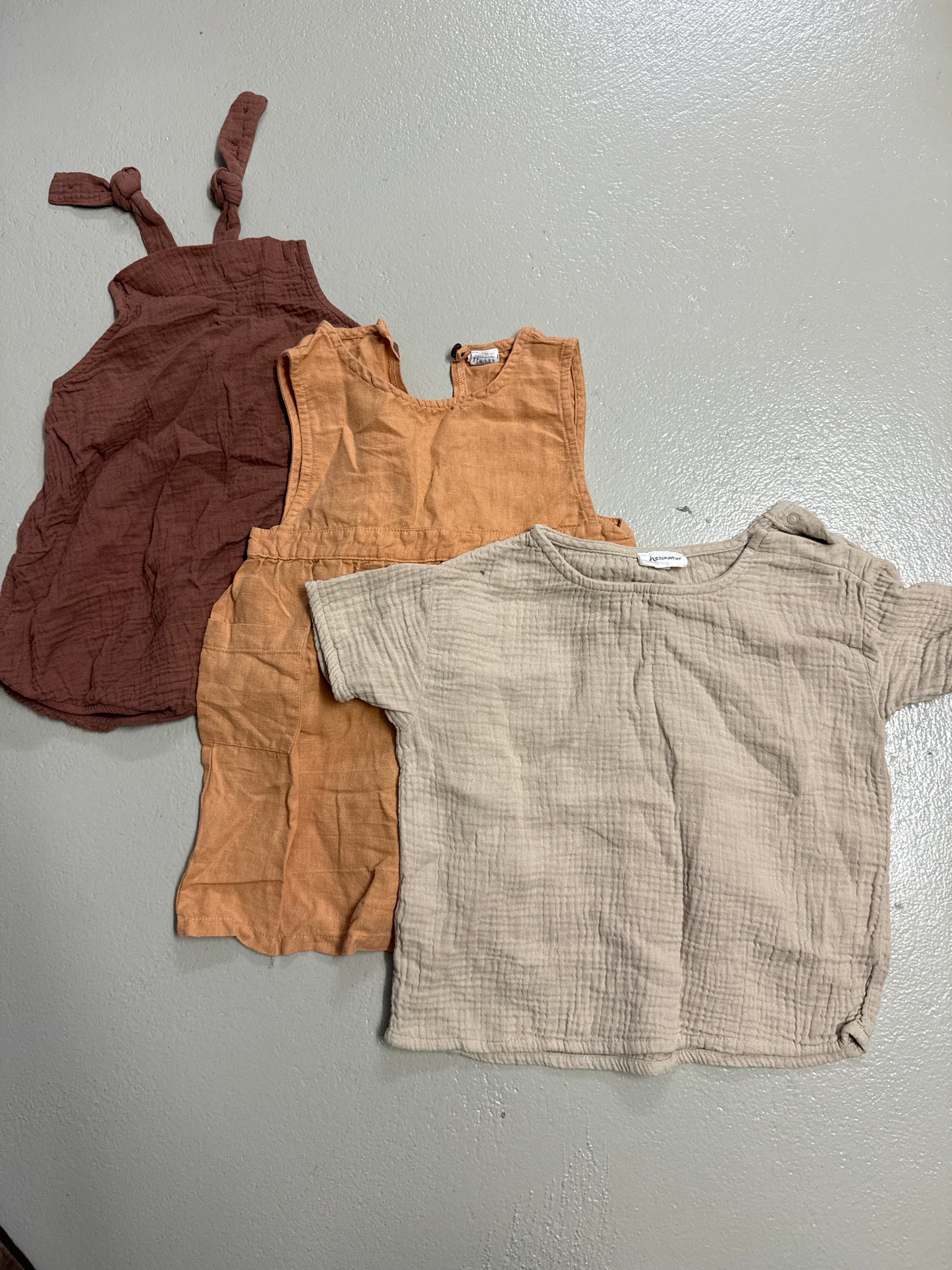 3er Bundle - Kleider/T-Shirt - Gr. 98