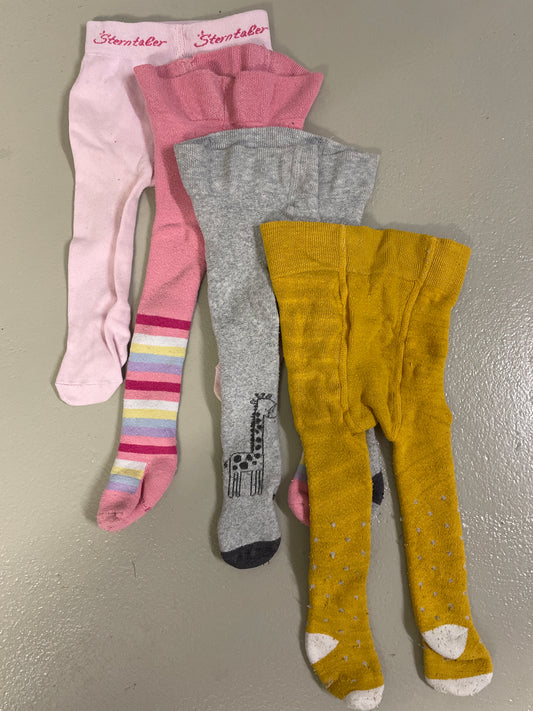 4er Bundle - Strumpfhosen - Gr. 62/68