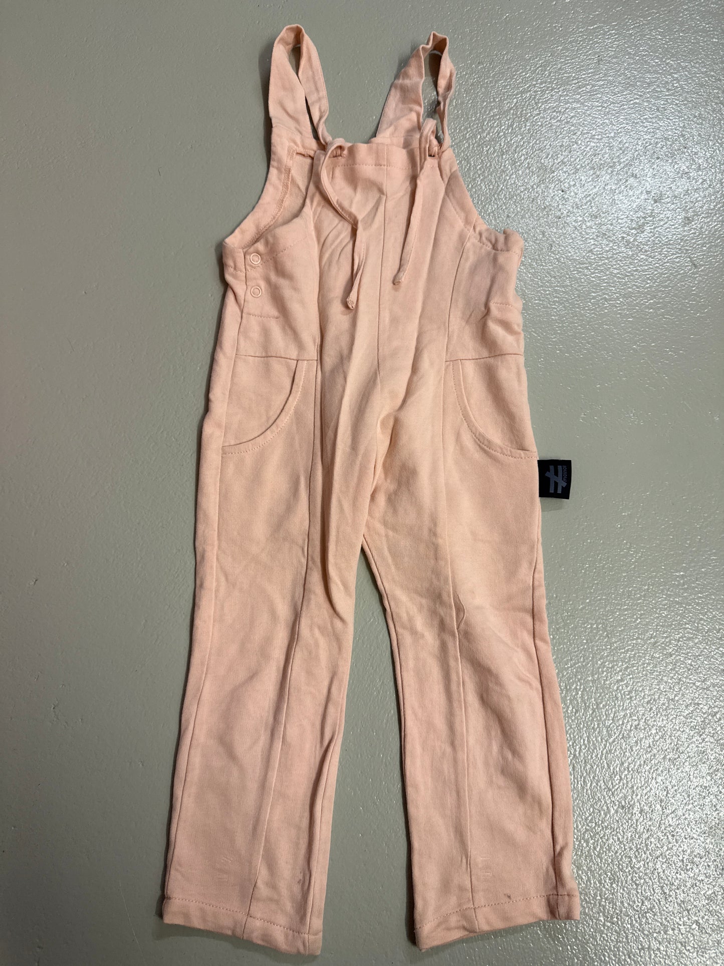 Latzhose Stoff - Gr. 104