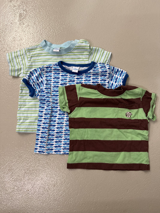 3er Bundle - T-Shirt - Gr. 74