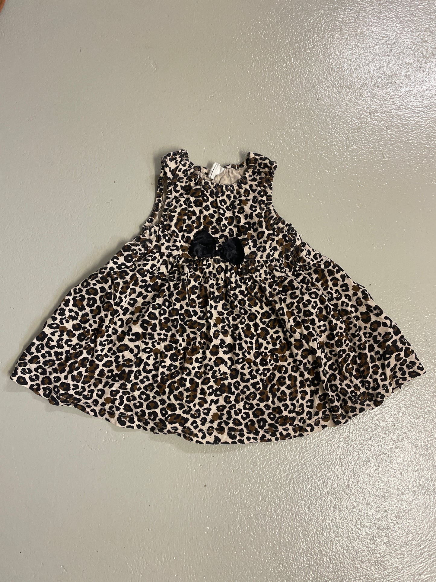 Kleid kurz Leopard - Gr. 86