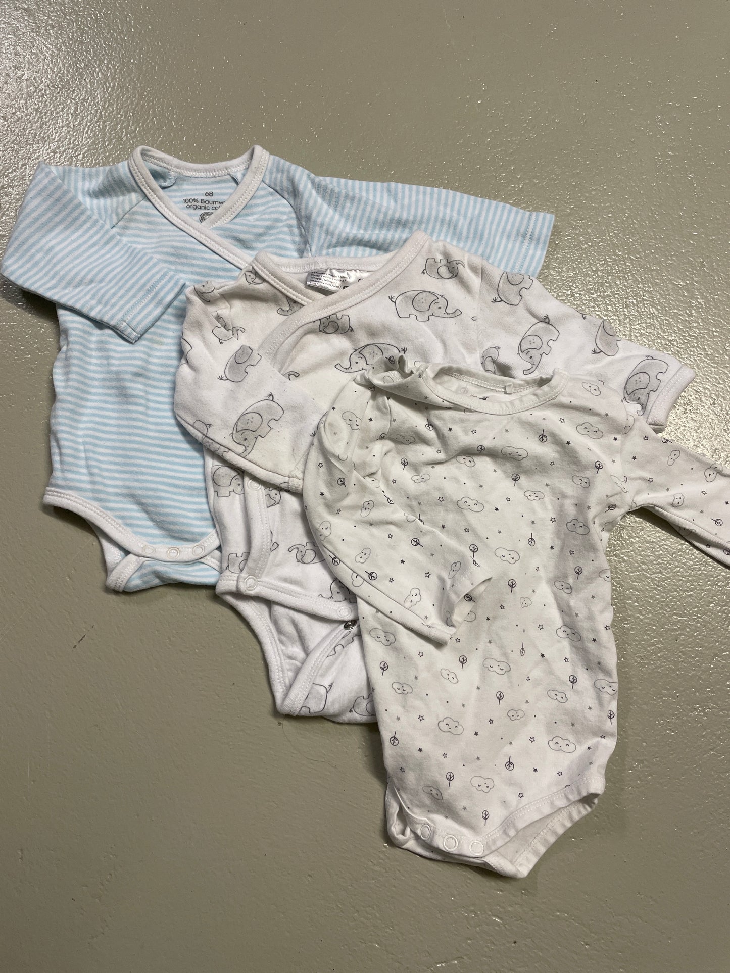 3er Bundle - Body lang - Gr. 68