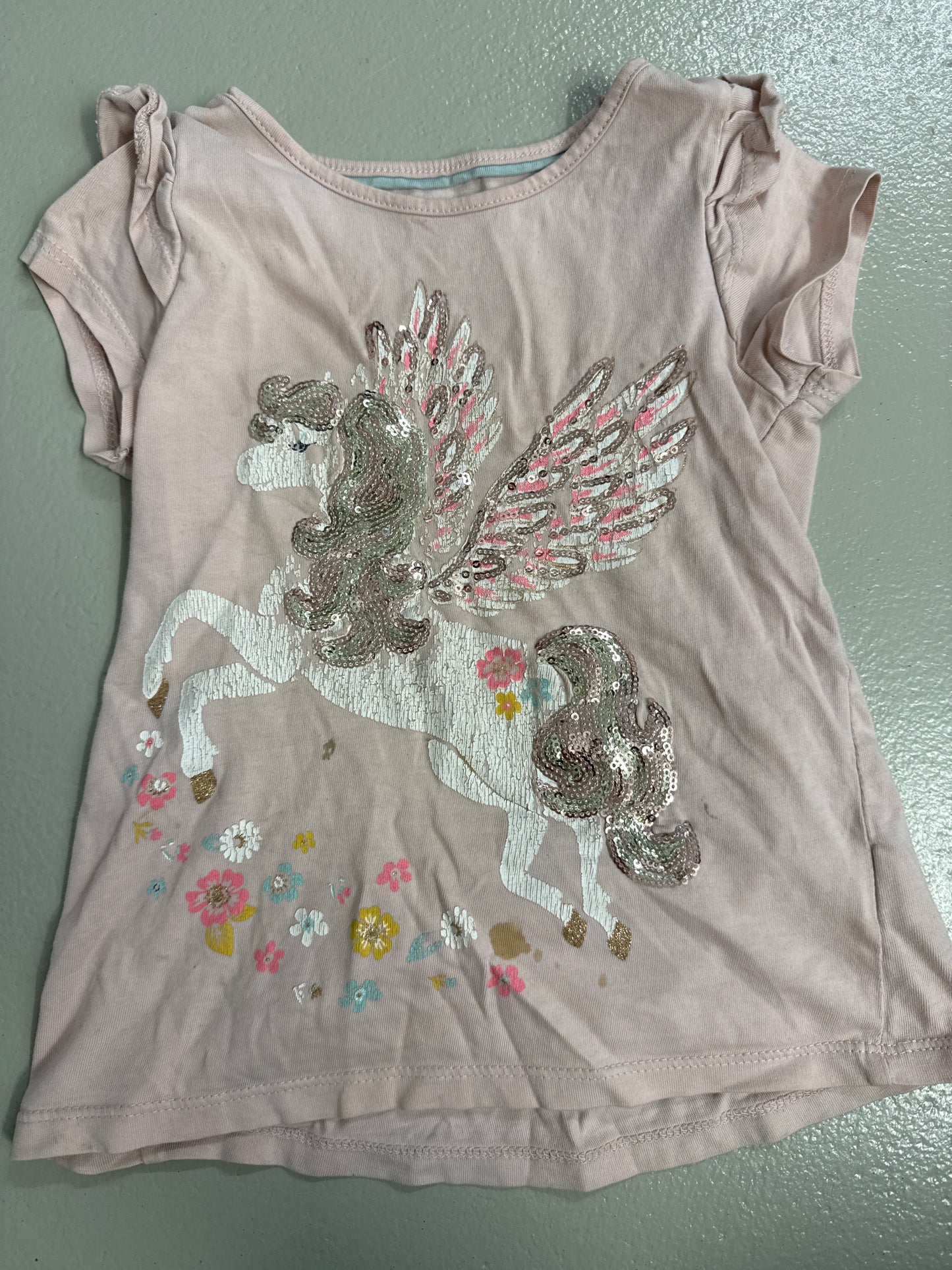 T-Shirt Einhorn - Gr. 104