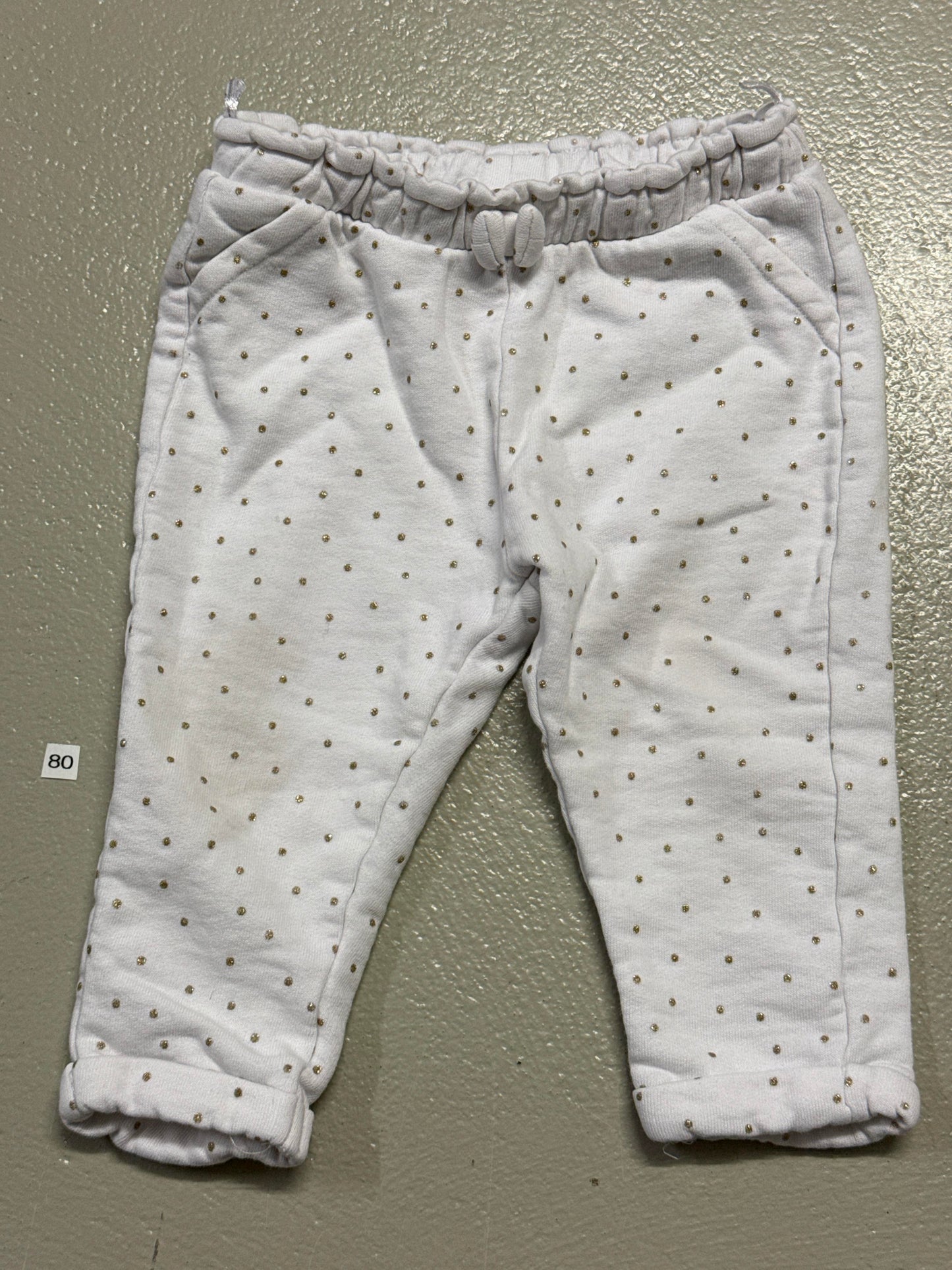 Hose mit Punkten - Gr. 80