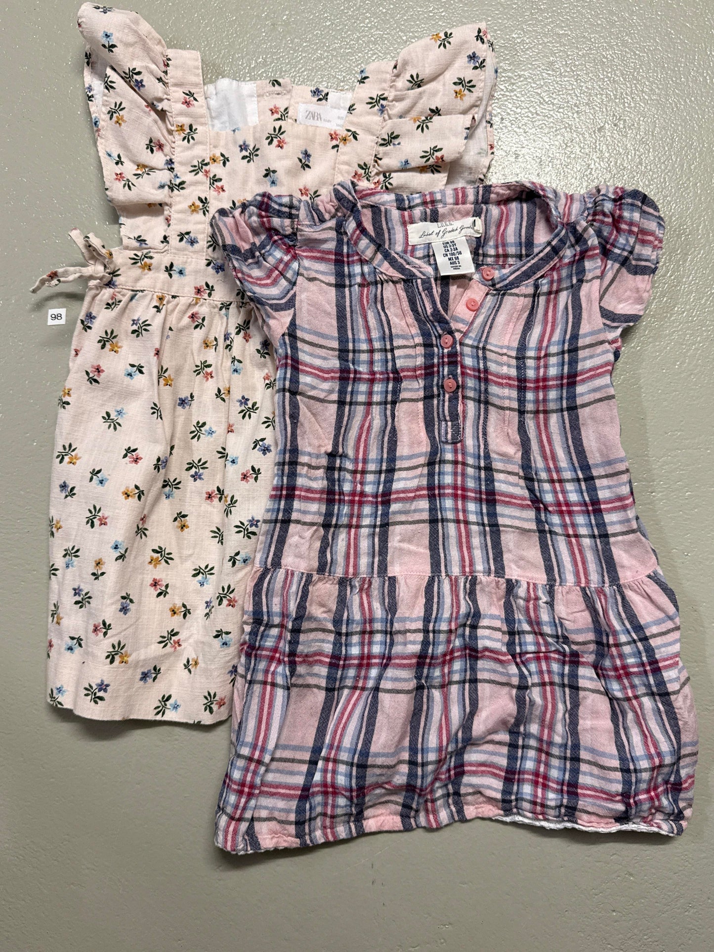 2er Bundle Kleid - Gr. 98