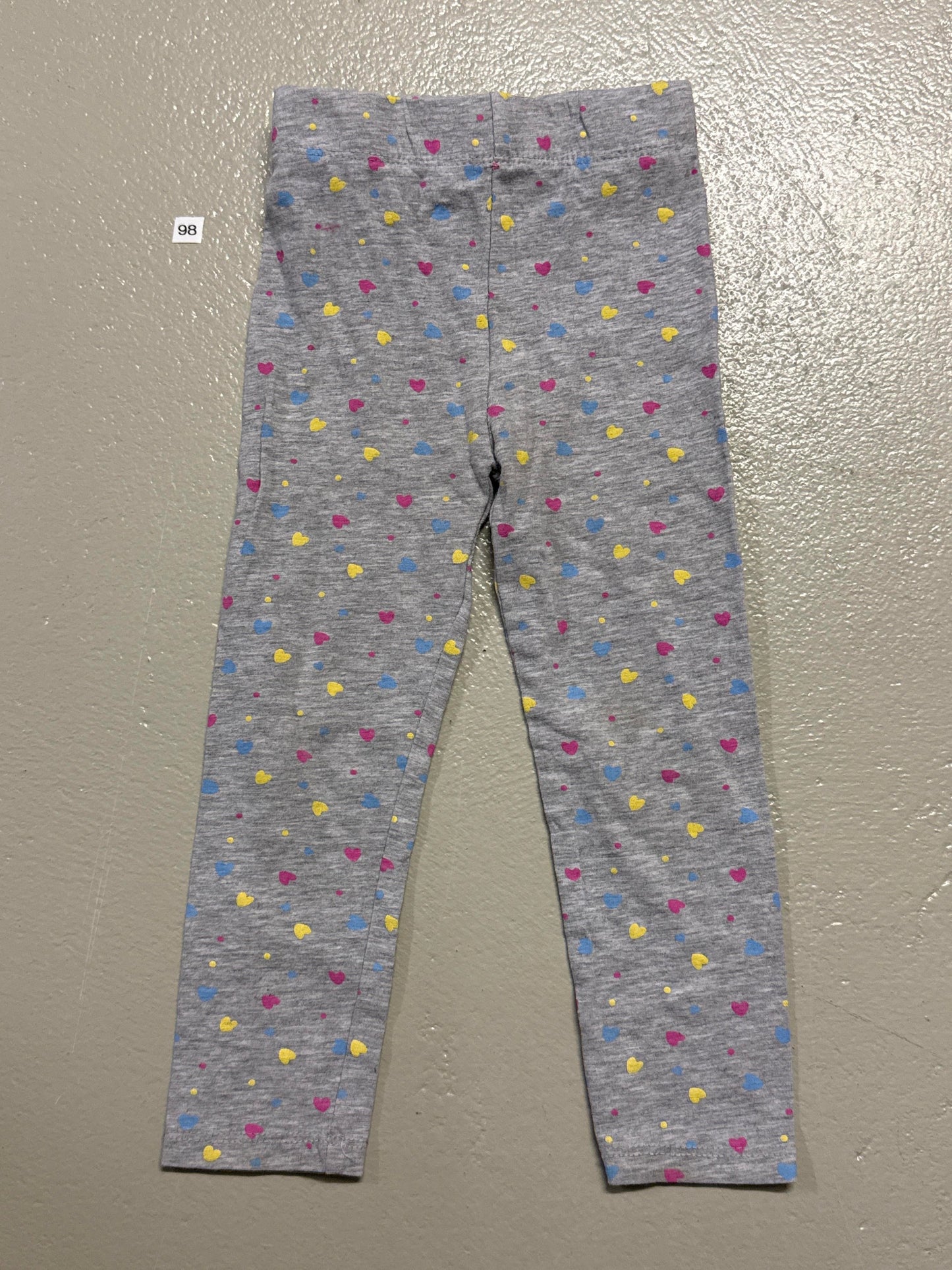 Leggings mit Herzchen - Gr. 98