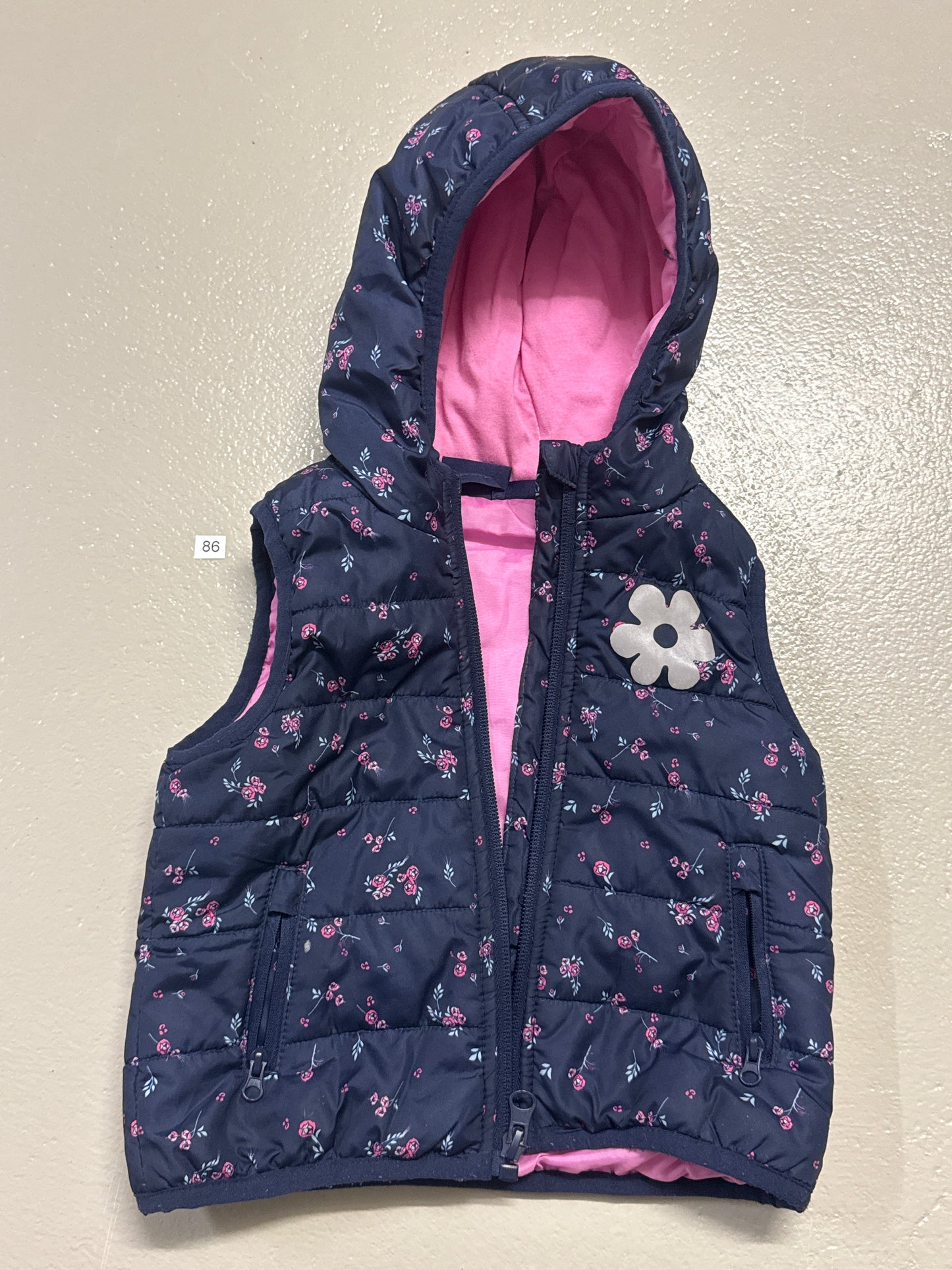 Weste mit Kapuze - Gr. 86