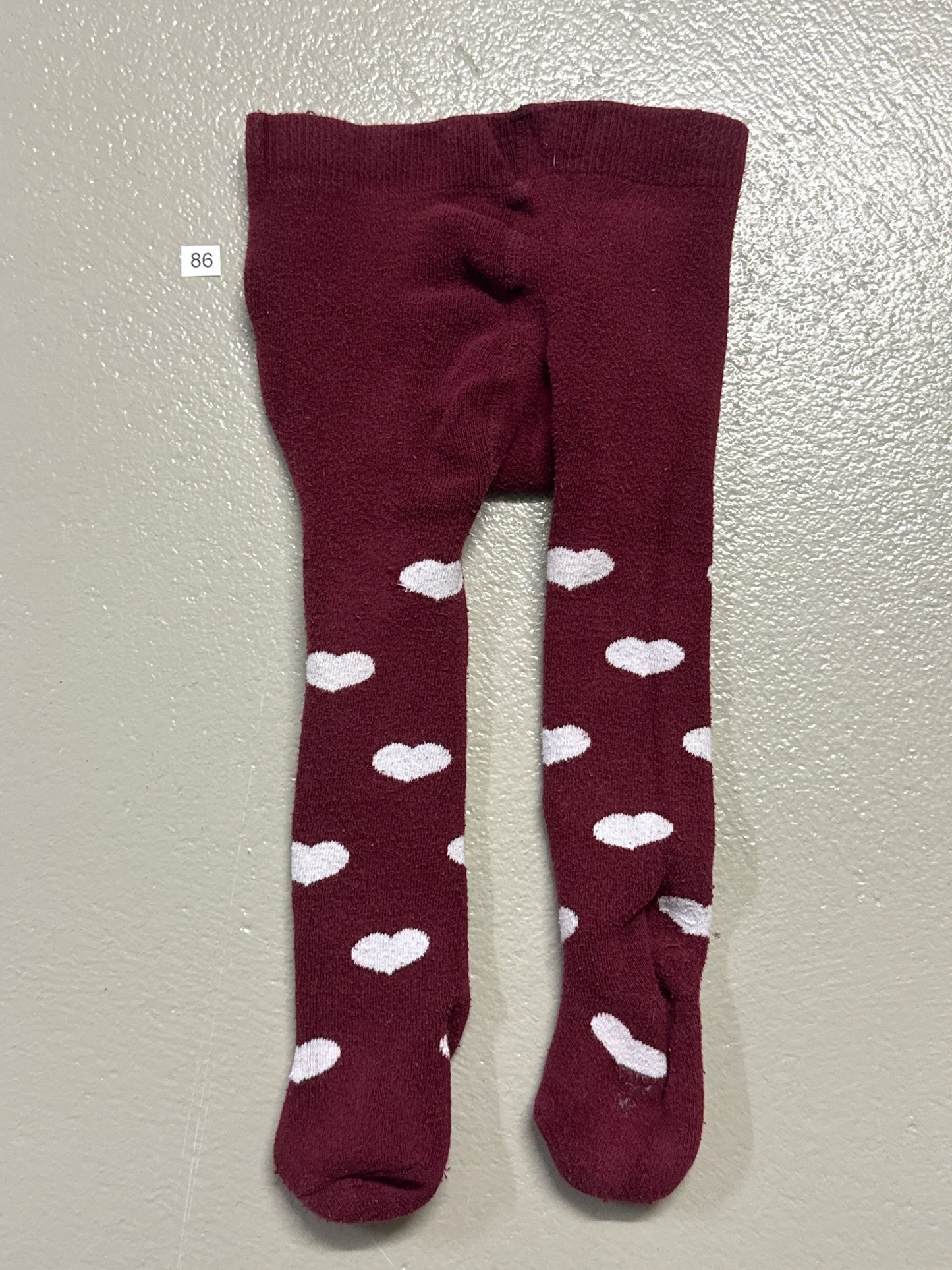 Leggings mit Herzen - Gr. 86