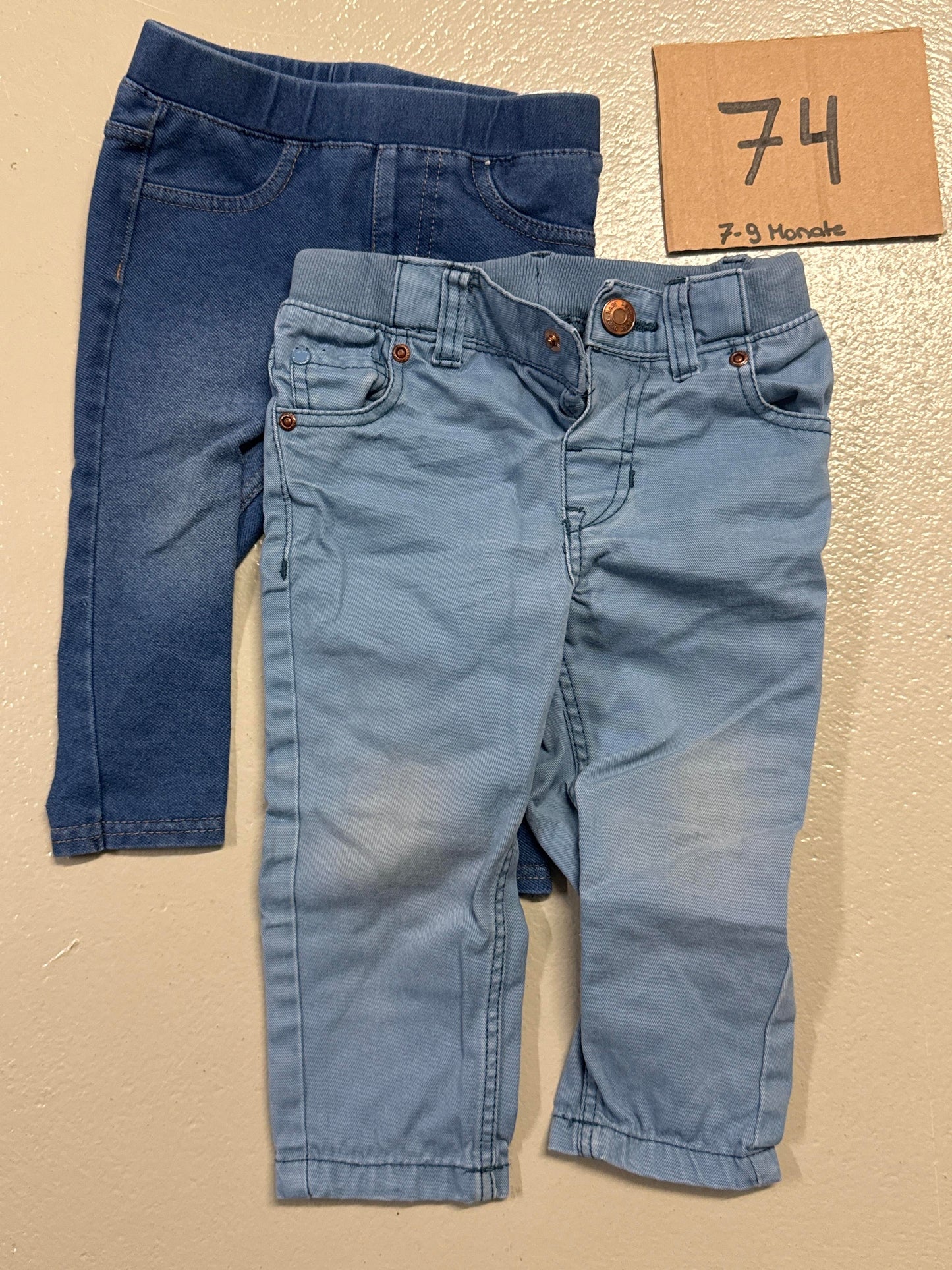2er Bundle Jeans - Gr. 74