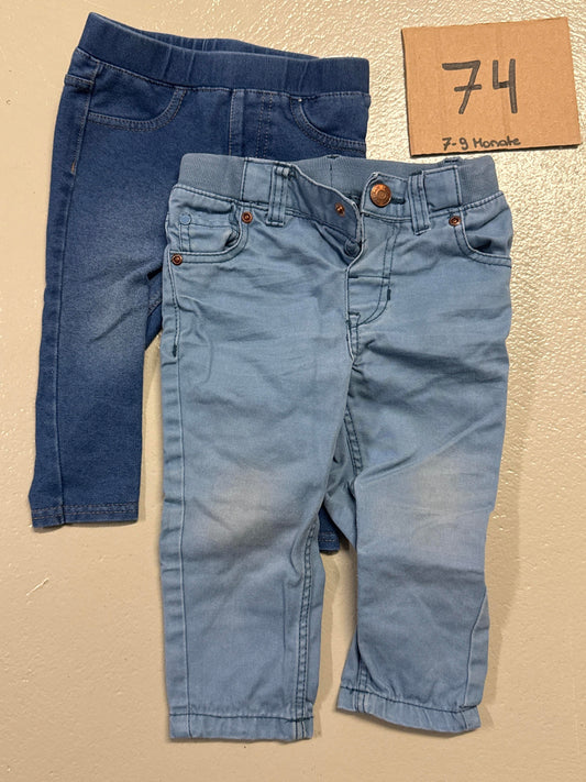 2er Bundle Jeans - Gr. 74