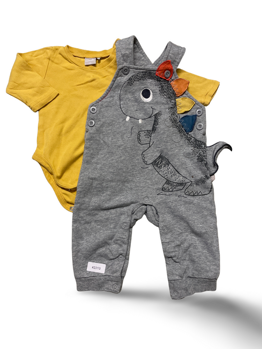 Strampler mit Body - Gr. 68