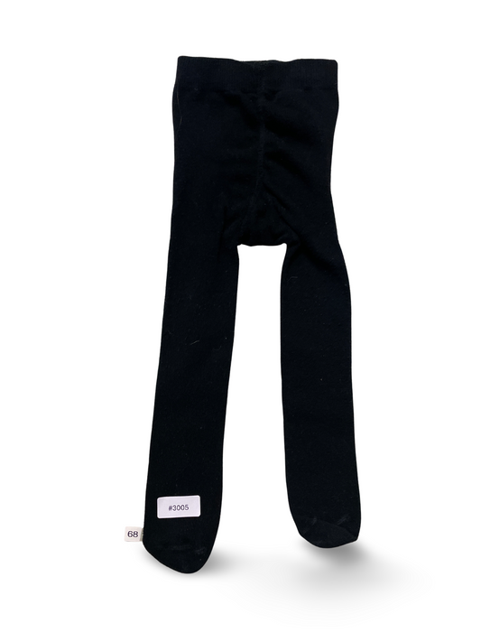 Schwarze Strumpfhose - Gr. 68