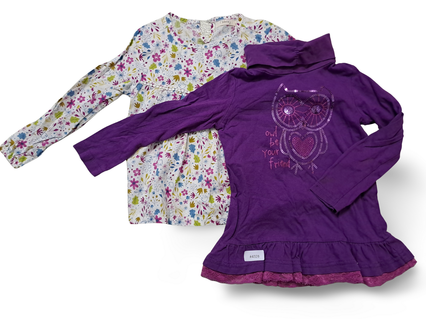 2er Bundle Langarmkleider - Gr. 104