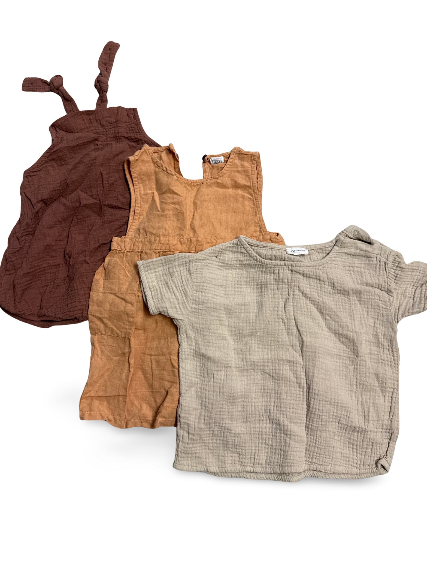 3er Bundle - Kleider/T-Shirt - Gr. 98