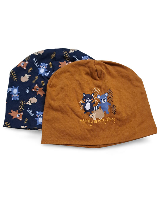 2er Bundle - Mützen Bären - Gr. 68