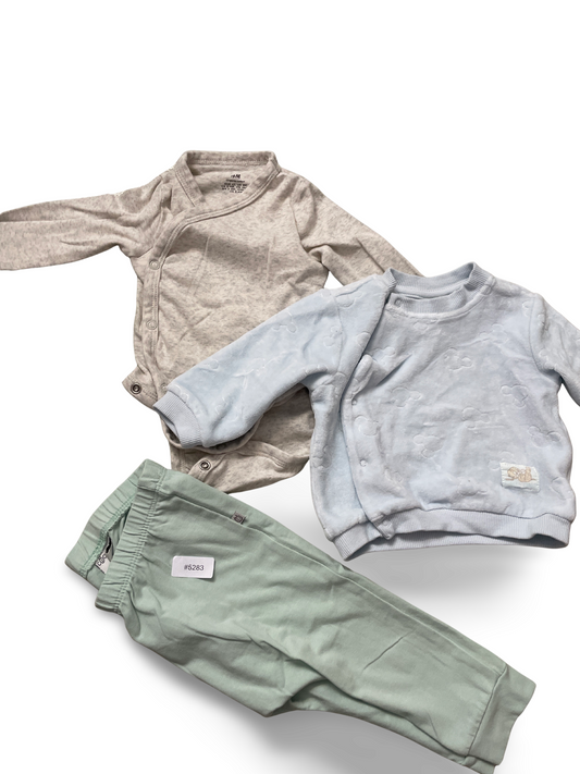 2er Bundle Strampler und Jogginghose - Gr. 68