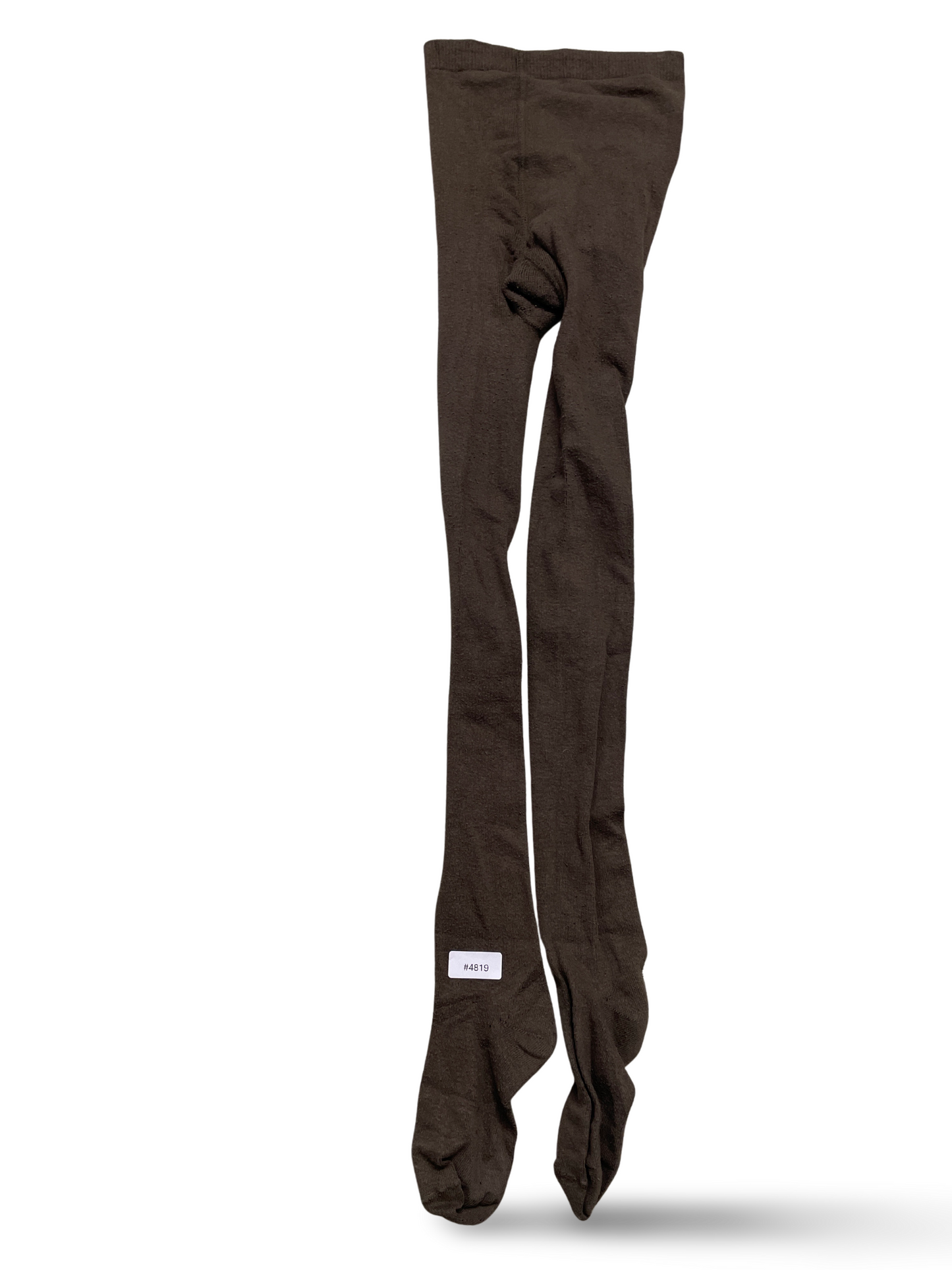 Dunkelbraune Strumpfhose - Gr. 128