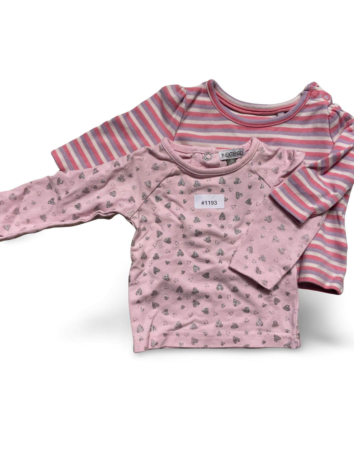 2er Bundle Langarmshirts - Gr. 56