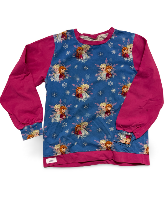 Girls' sweatshirt with Frozen Anna and Elsa - Size 116