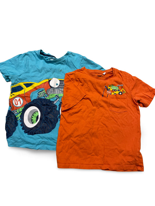 2er Bundle - T-Shirts Traktor - Gr. 122