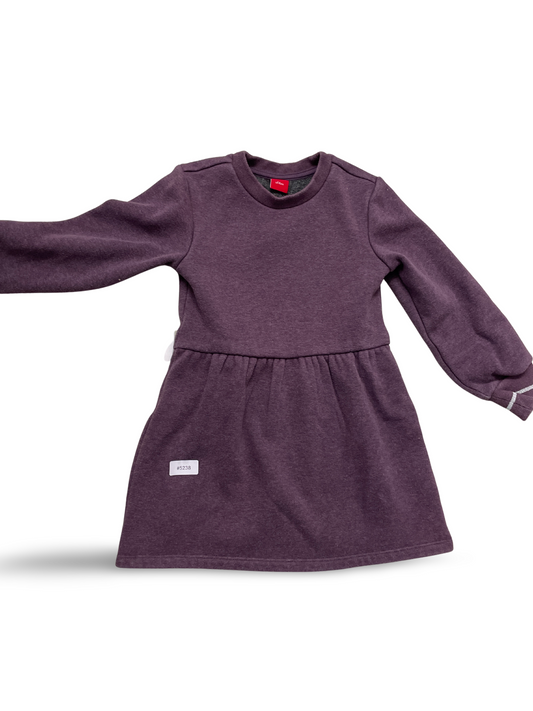 Lila Sweatkleid - Gr. 104