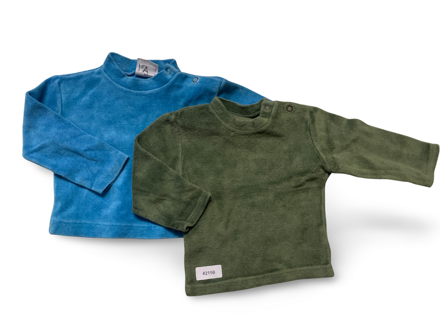 2er Bundle Frottee Langarmshirts - Gr. 68